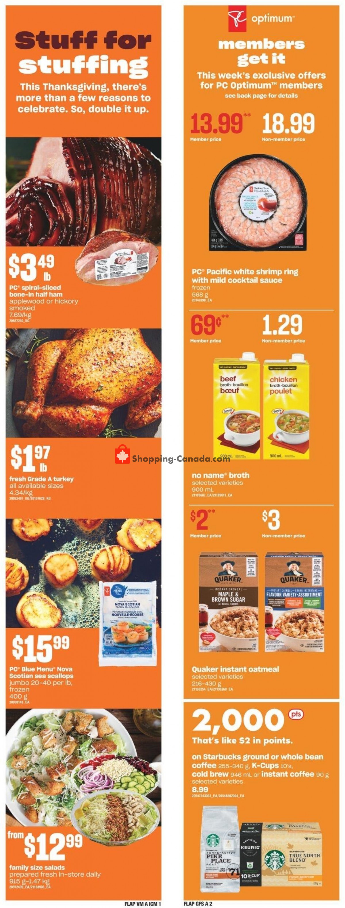 Valu Mart flyer from Thursday October 7, 2021 to Wednesday October 13, 2021 - page 1