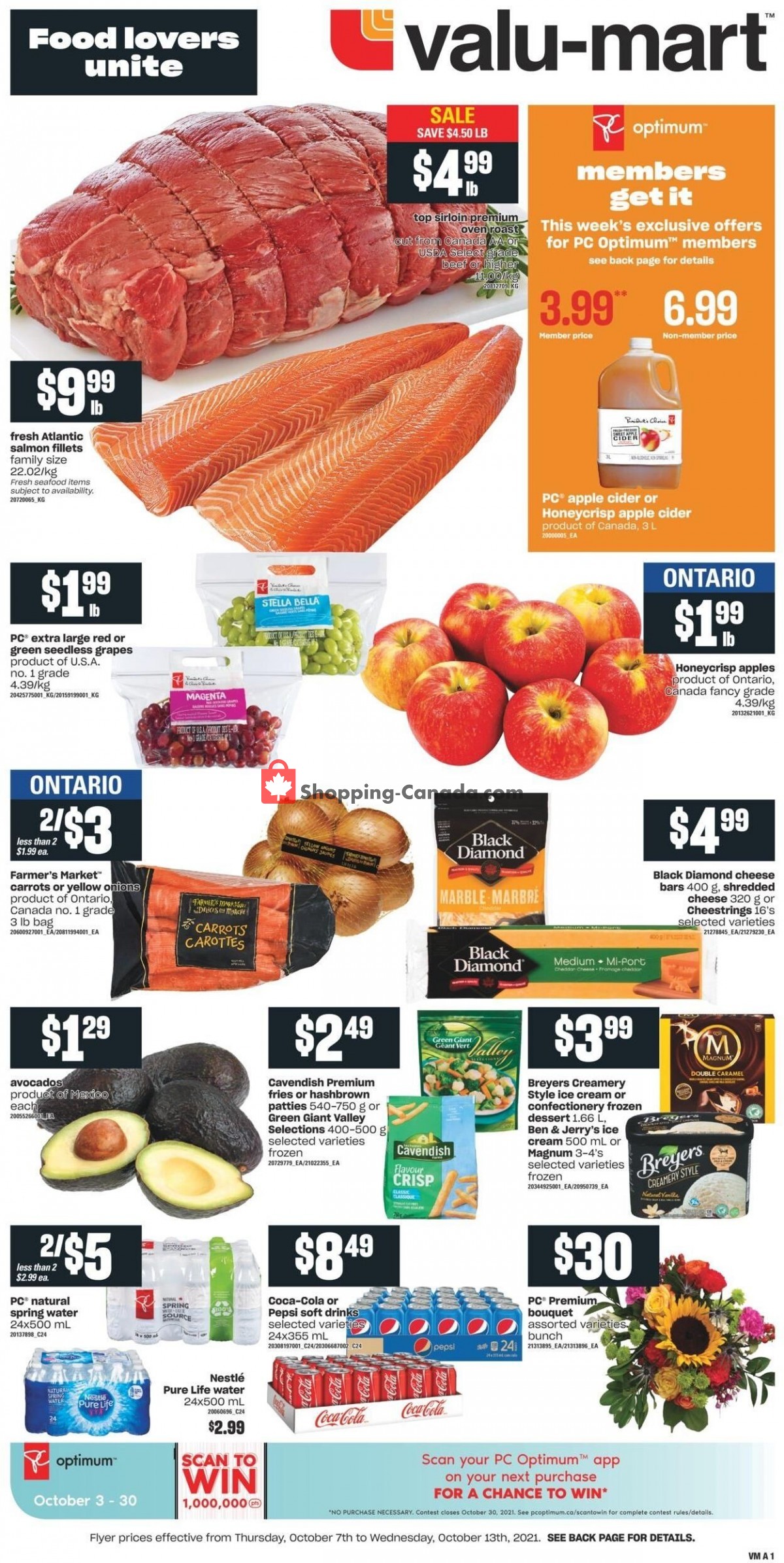 Valu Mart flyer from Thursday October 7, 2021 to Wednesday October 13, 2021 - page 2