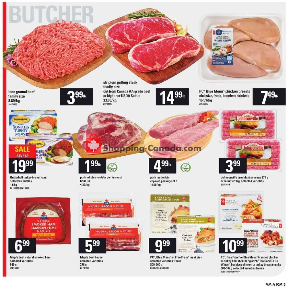 Valu Mart flyer from Thursday October 4, 2018 to Wednesday October 10, 2018 - page 3