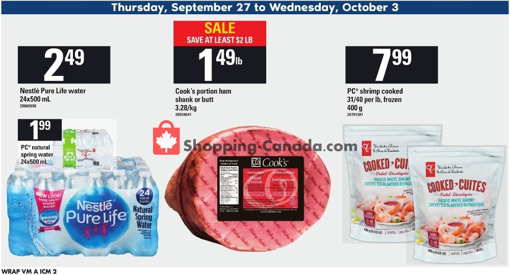 Valu Mart flyer from Thursday September 27, 2018 to Wednesday October 3, 2018 - page 2