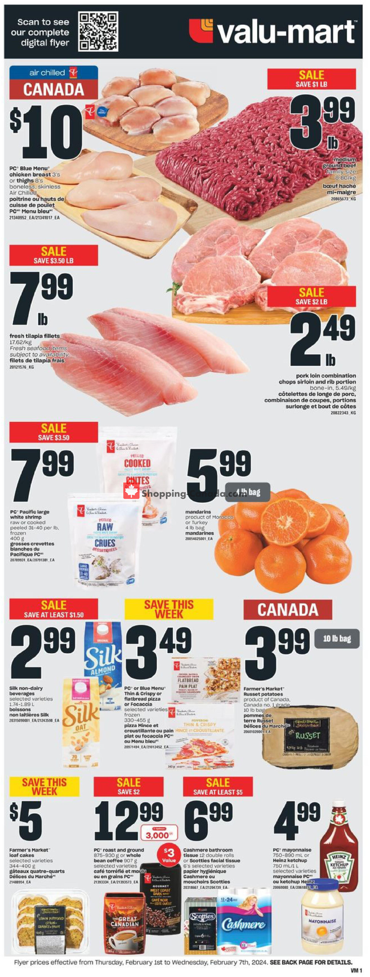 Valu Mart flyer from Thursday February 1, 2024 to Wednesday February 7, 2024 - page 3