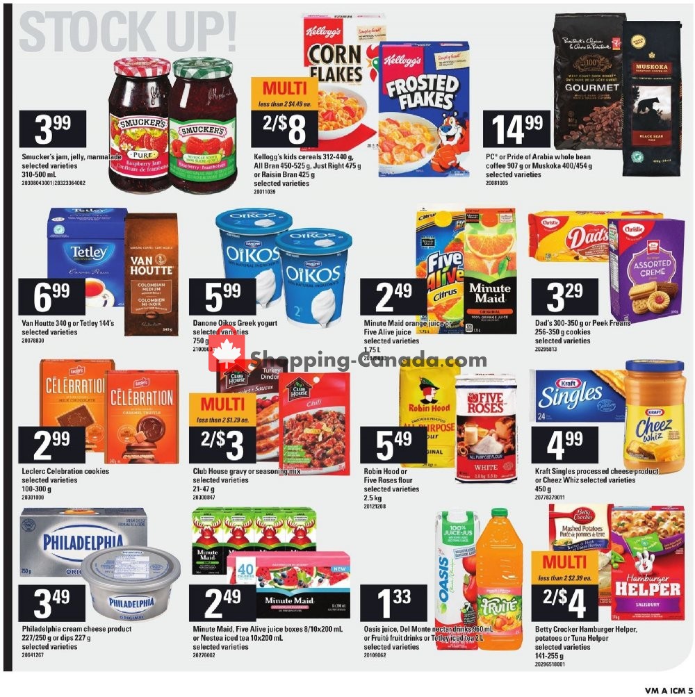 Valu Mart flyer from Thursday October 11, 2018 to Wednesday October 17, 2018 - page 5