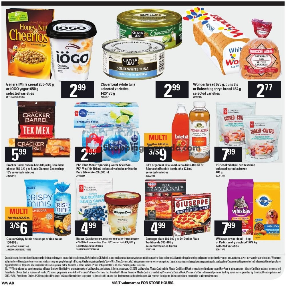Valu Mart flyer from Thursday October 11, 2018 to Wednesday October 17, 2018 - page 9