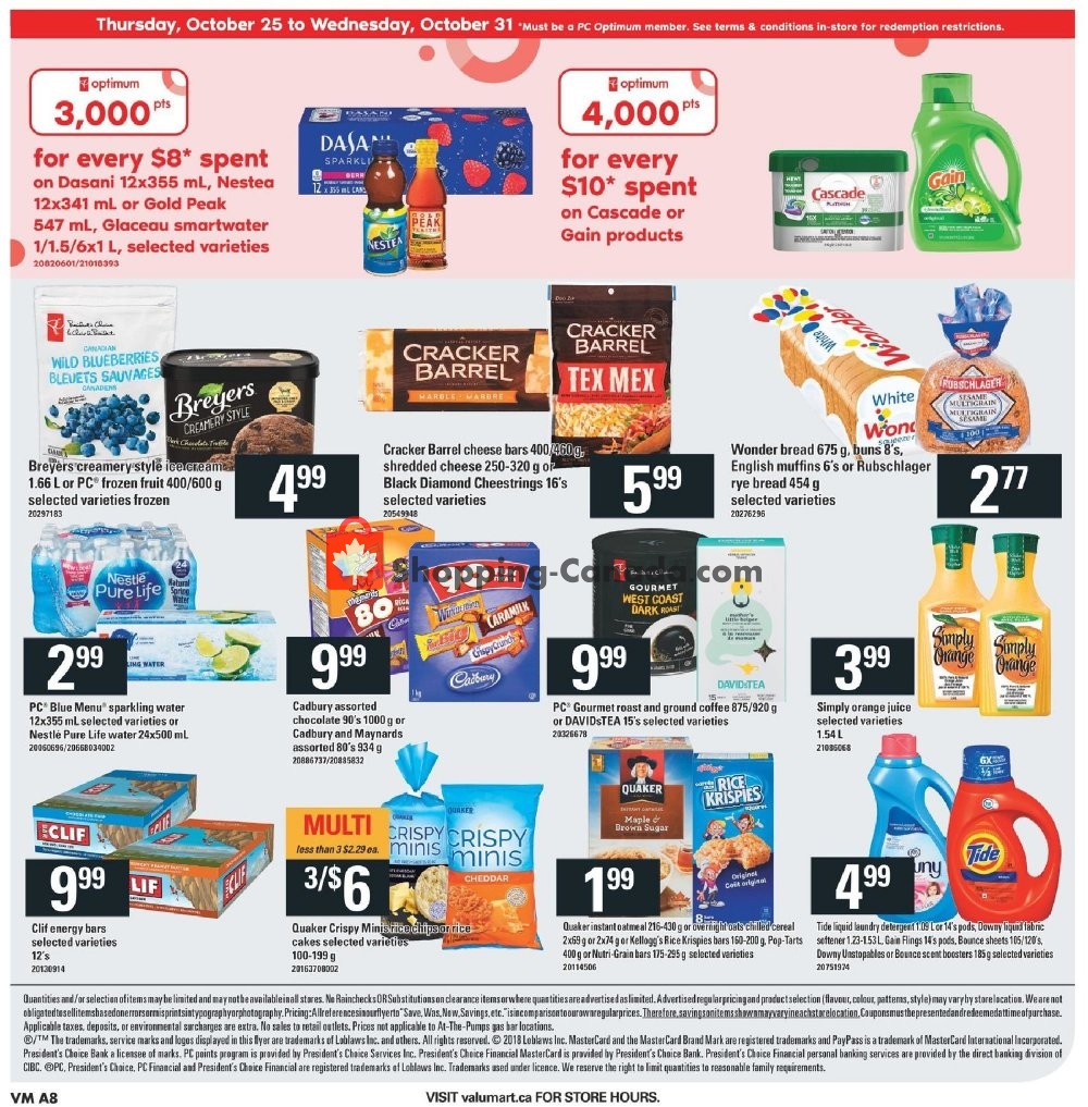 Valu Mart flyer from Thursday October 25, 2018 to Wednesday October 31, 2018 - page 11
