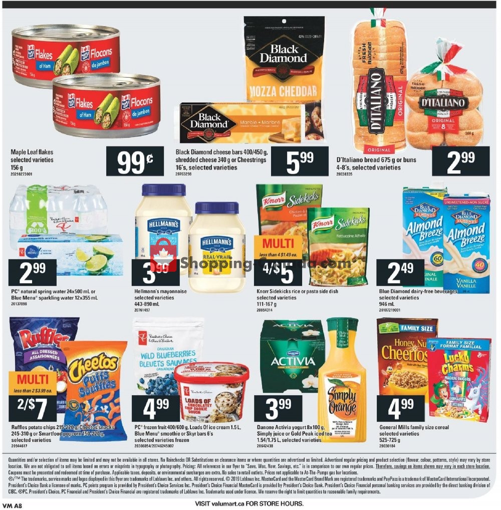 Valu Mart flyer from Thursday March 7, 2019 to Wednesday March 13, 2019 - page 9