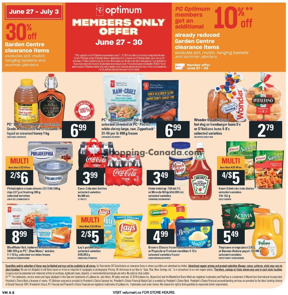 Valu Mart flyer from Thursday June 27, 2019 to Wednesday July 3, 2019 - page 10