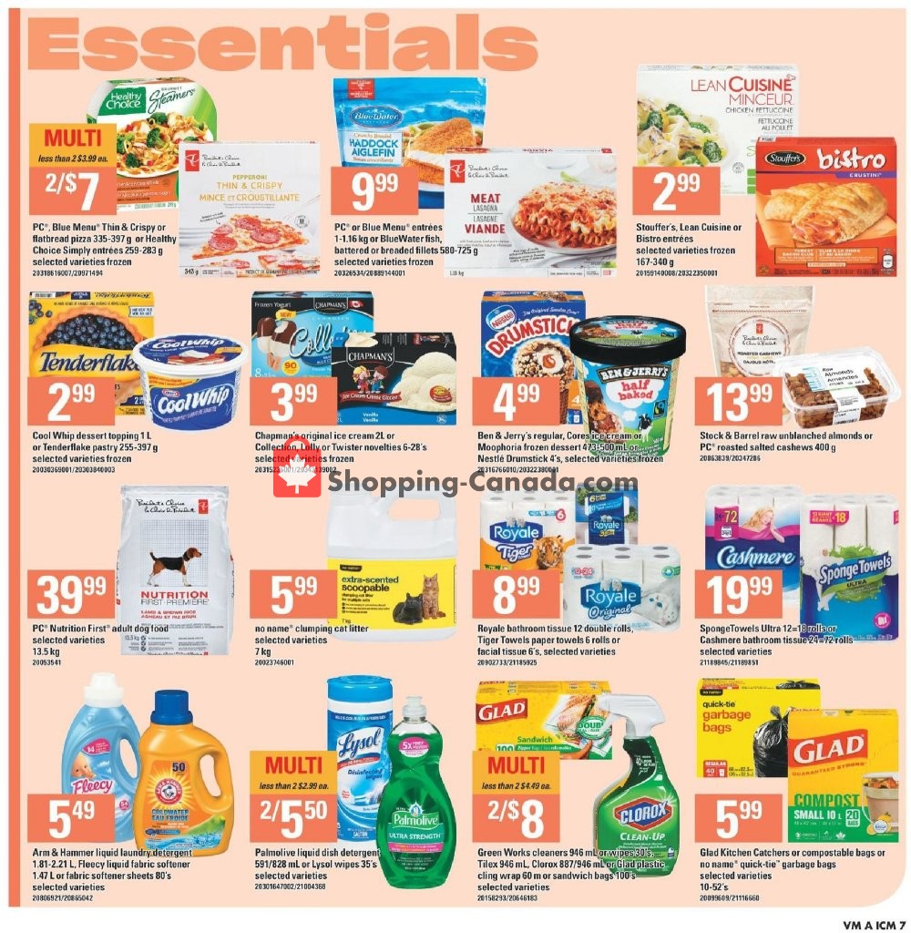 Valu Mart flyer from Thursday October 3, 2019 to Wednesday October 9, 2019 - page 7