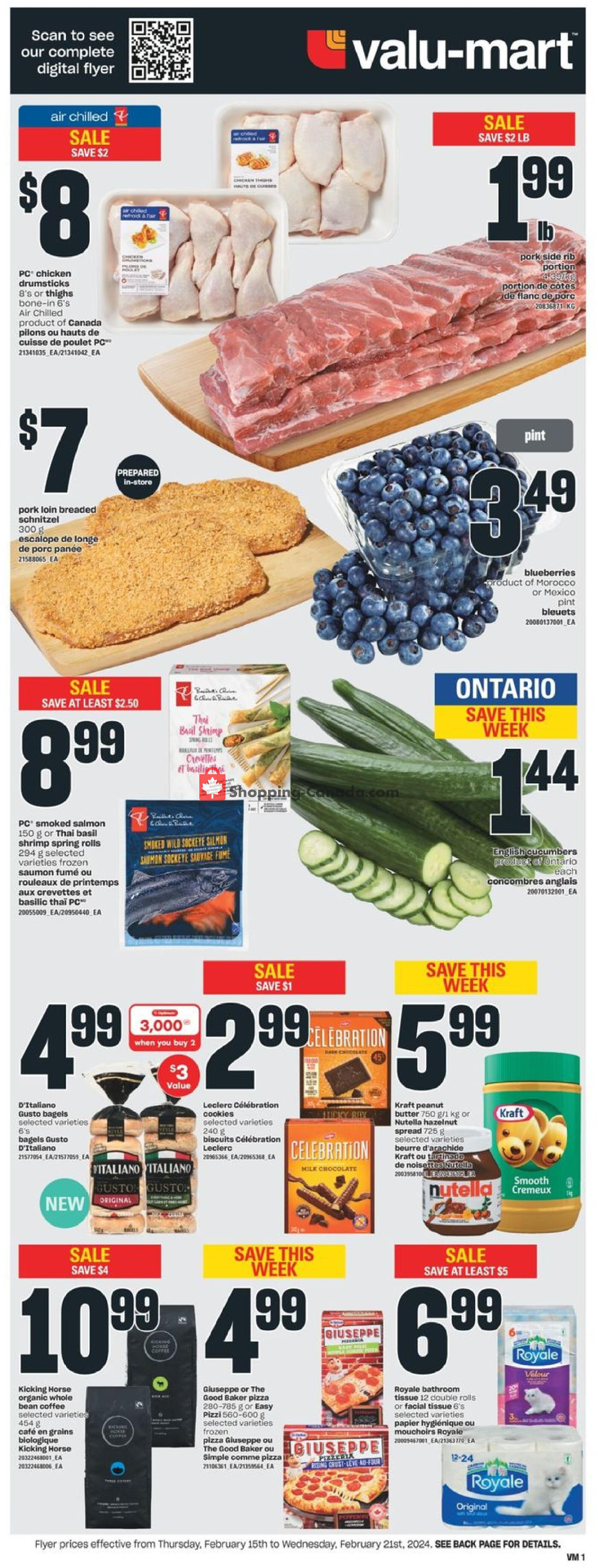 Valu Mart flyer from Thursday February 15, 2024 to Wednesday February 21, 2024 - page 4