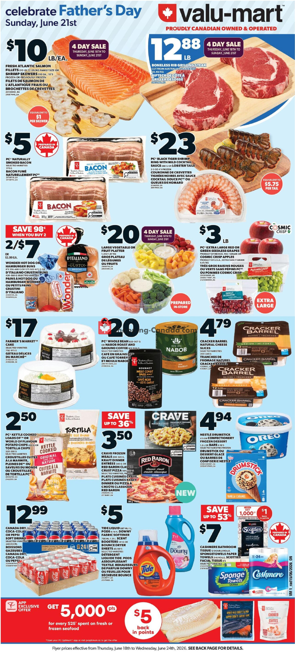 Valu Mart flyer from Thursday June 18, 2026 to Wednesday June 24, 2026 - page 2