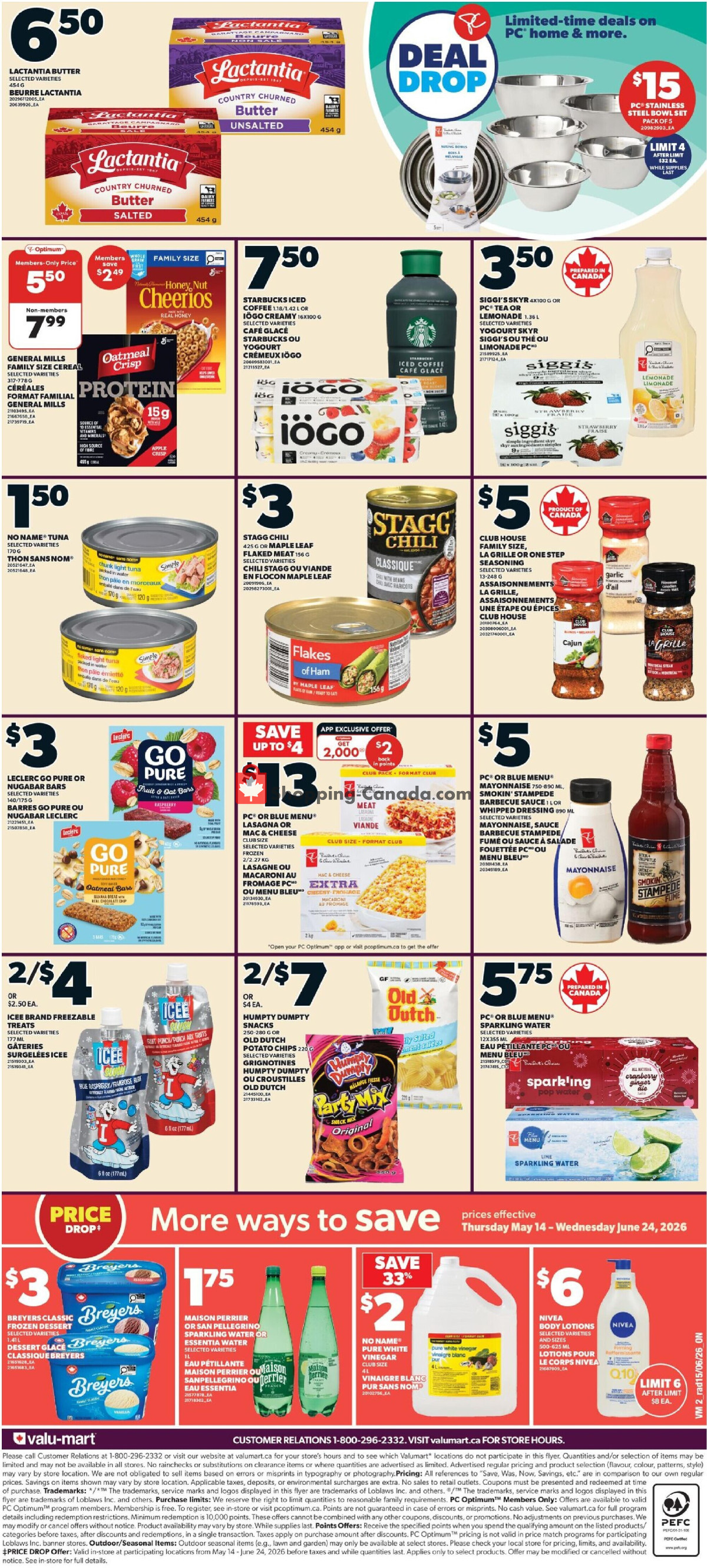 Valu Mart flyer from Thursday June 18, 2026 to Wednesday June 24, 2026 - page 3