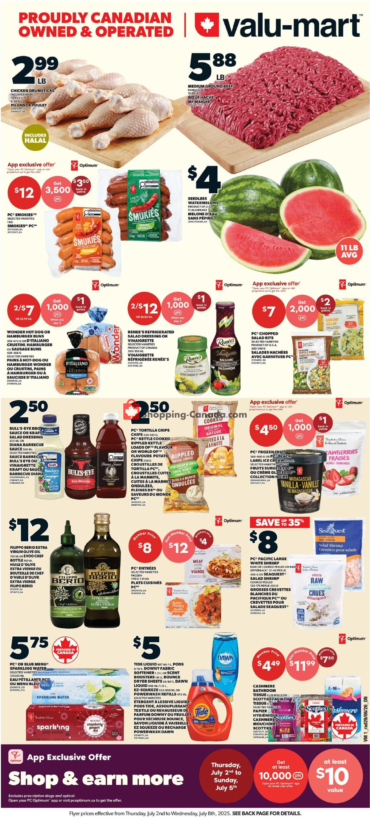 Valu Mart flyer from Thursday July 2, 2026 to Wednesday July 8, 2026 - page 2