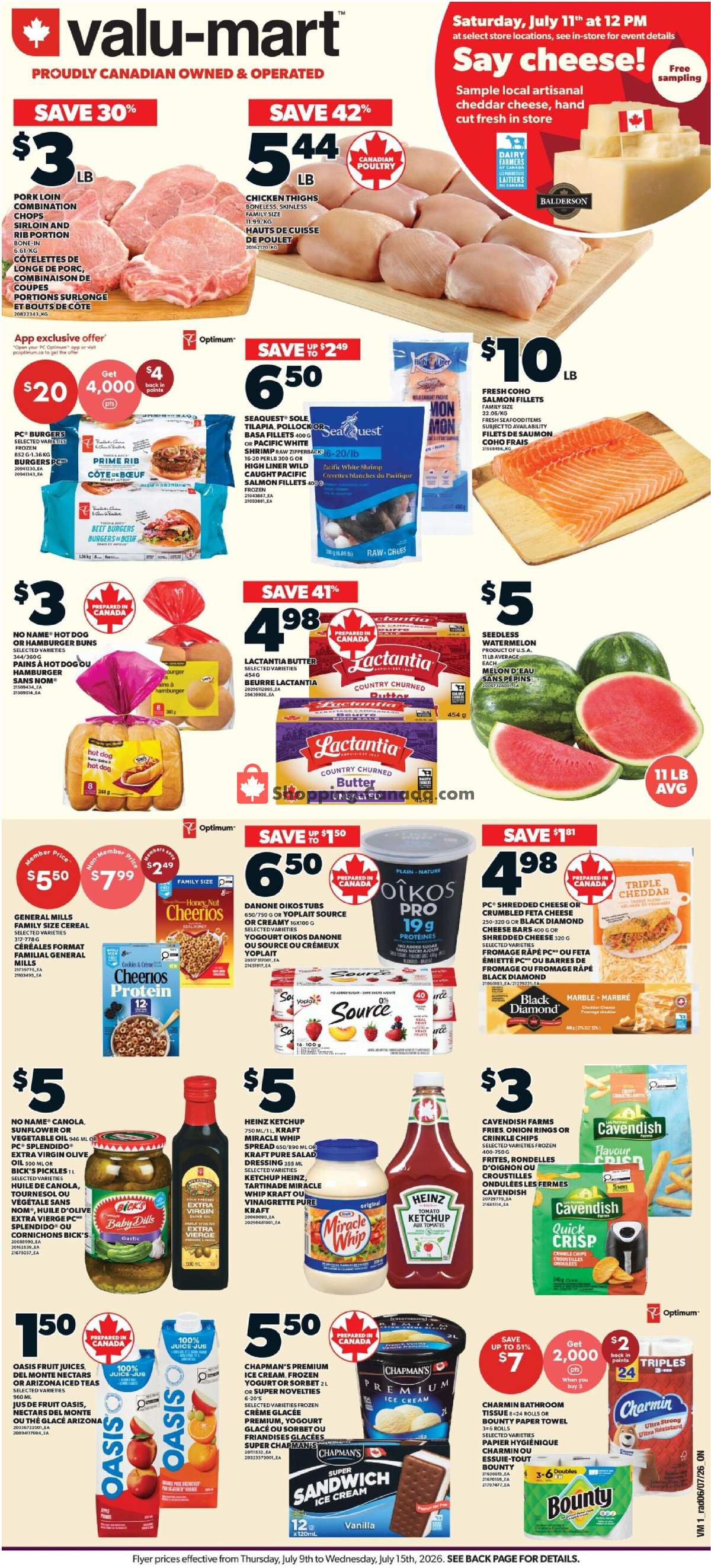 Valu Mart flyer from Thursday July 9, 2026 to Wednesday July 15, 2026 - page 2