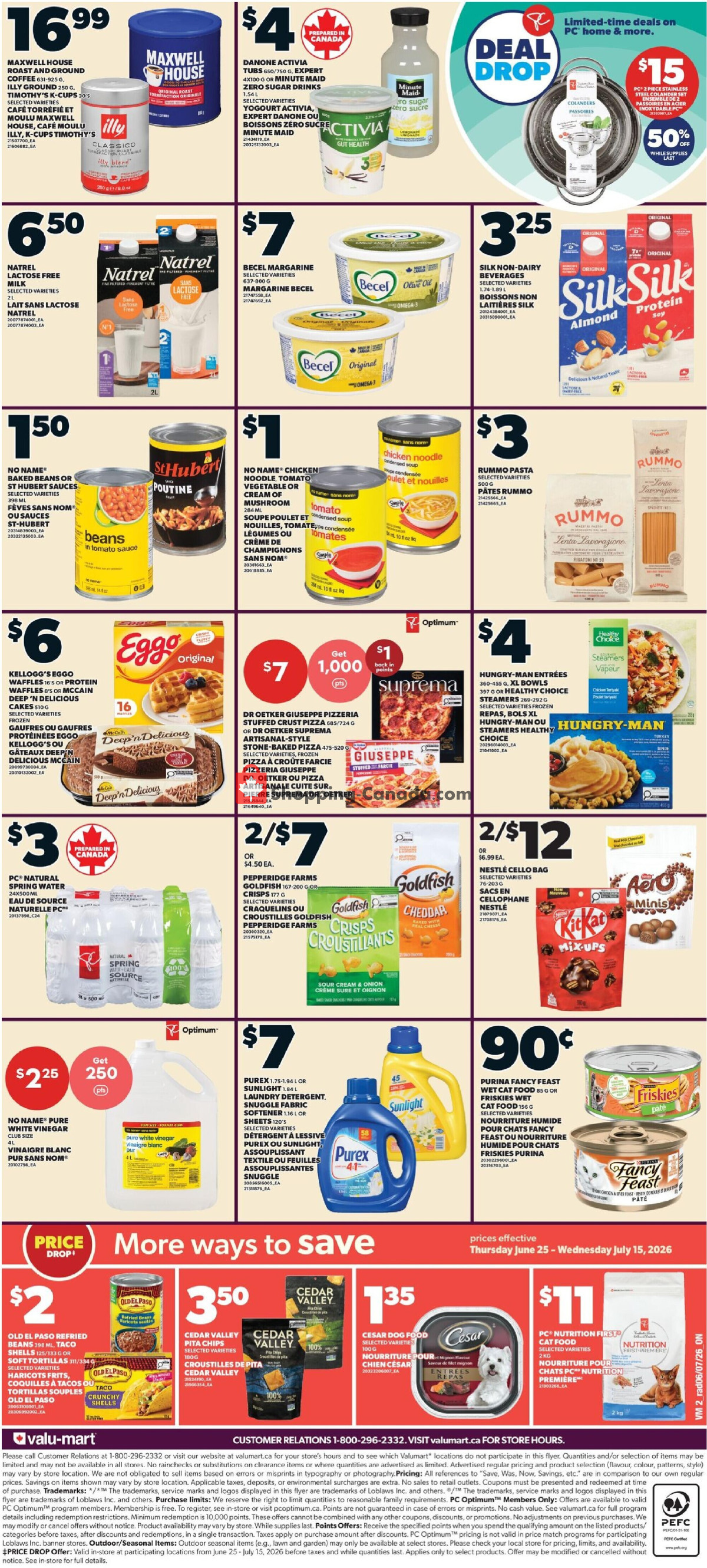 Valu Mart flyer from Thursday July 9, 2026 to Wednesday July 15, 2026 - page 3