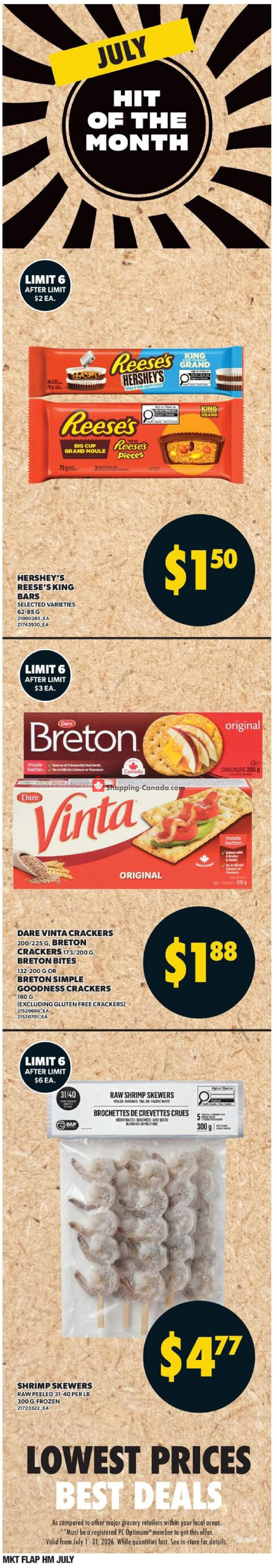 Valu Mart flyer from Thursday July 9, 2026 to Wednesday July 15, 2026 - page 6