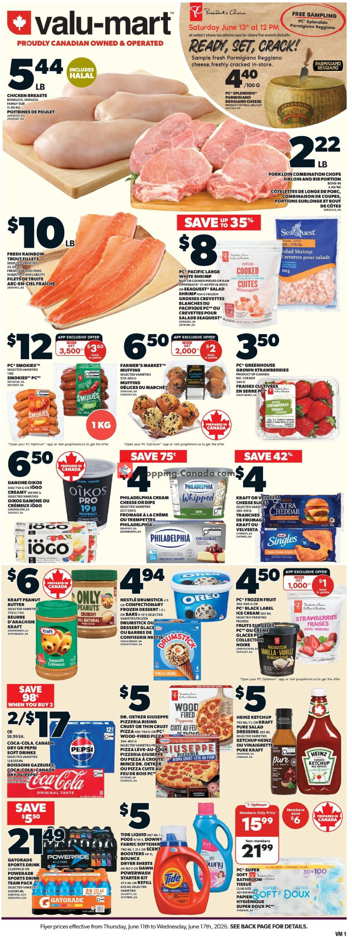 Valu Mart flyer from Thursday June 11, 2026 to Wednesday June 17, 2026 - page 2