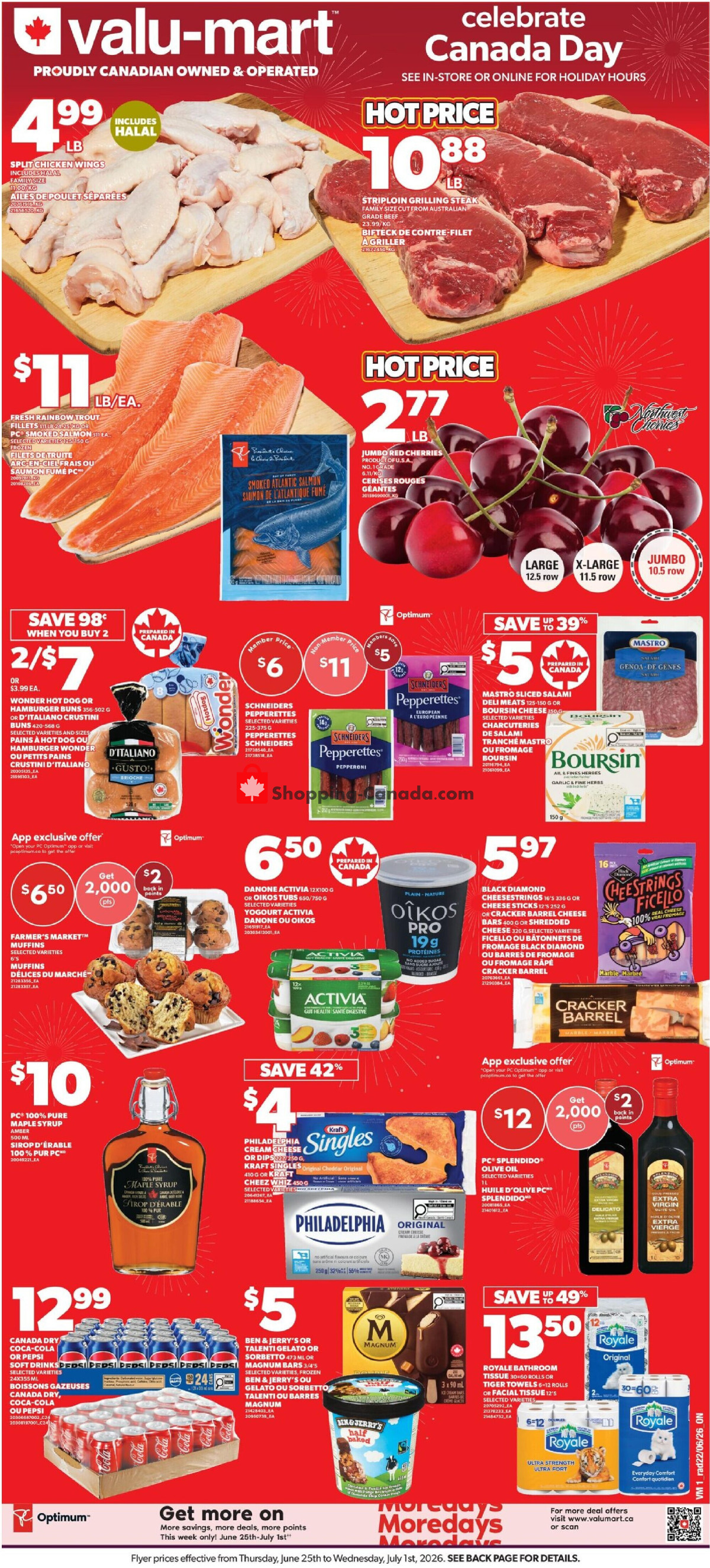Valu Mart flyer from Thursday June 25, 2026 to Wednesday July 1, 2026 - page 2