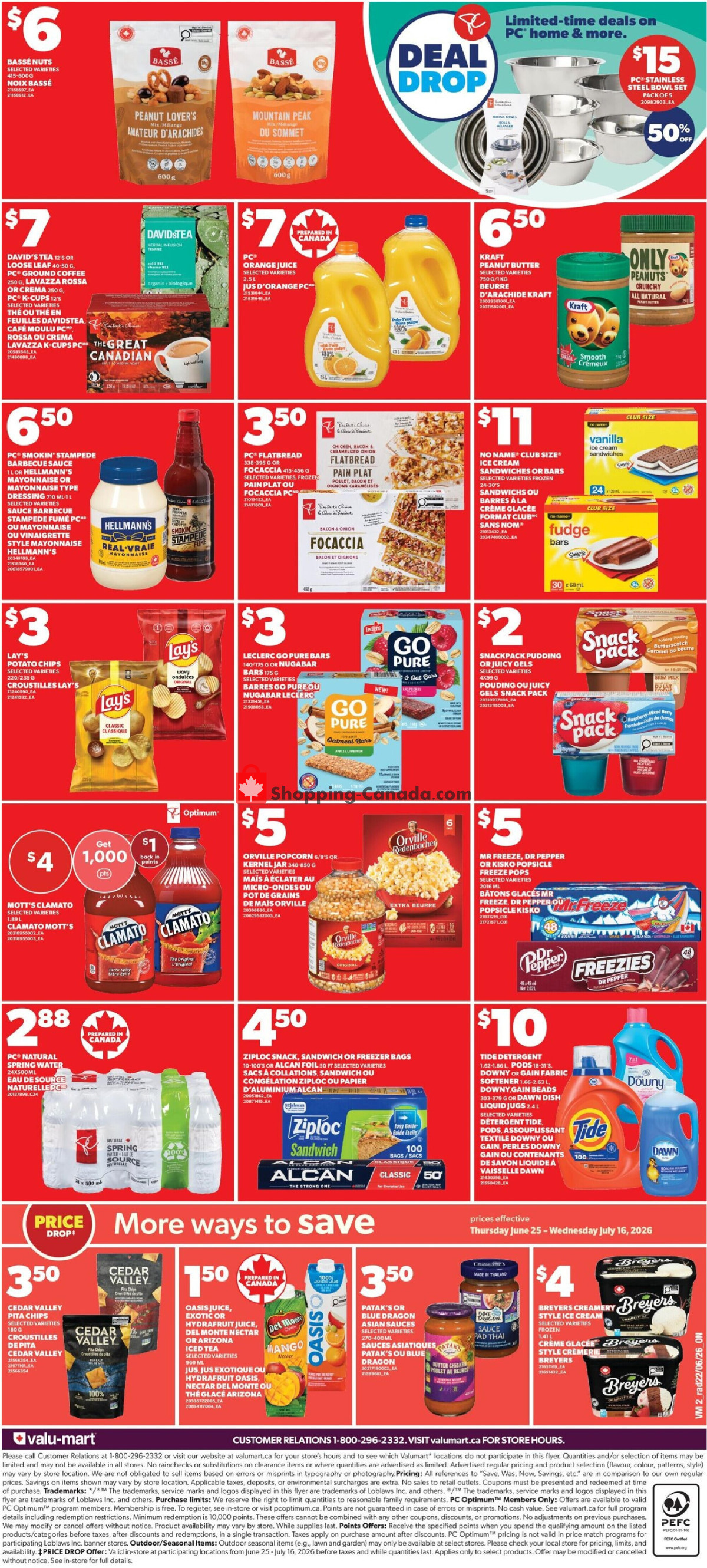 Valu Mart flyer from Thursday June 25, 2026 to Wednesday July 1, 2026 - page 3