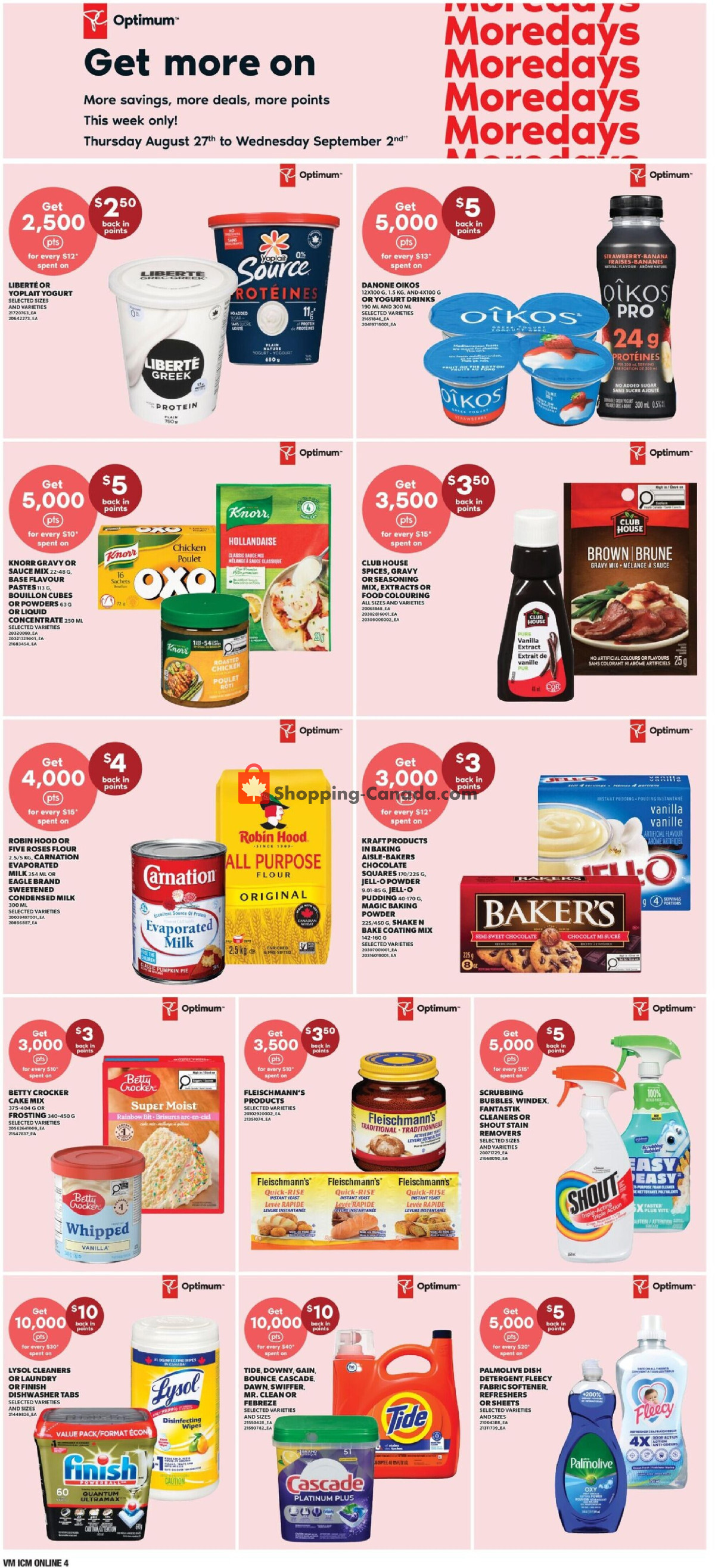 Valu Mart flyer from Thursday August 27, 2026 to Wednesday September 2, 2026 - page 6