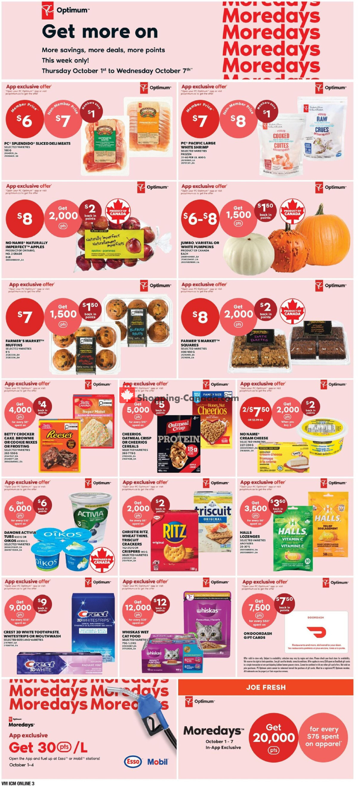 Valu Mart flyer from Thursday October 1, 2026 to Wednesday October 7, 2026 - page 6
