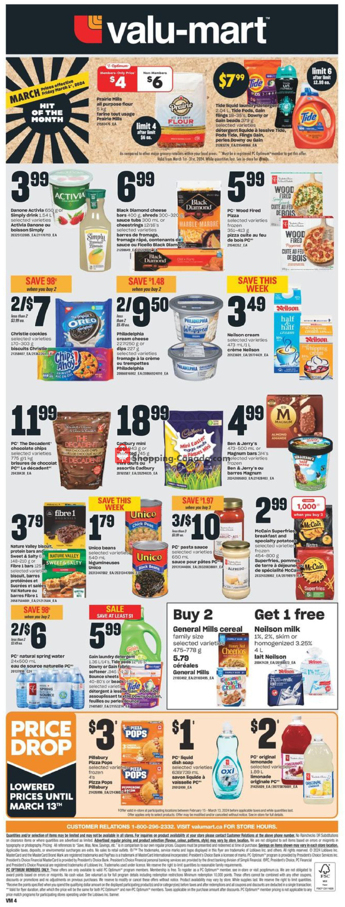 Valu Mart flyer from Thursday February 29, 2024 to Wednesday March 6, 2024 - page 5