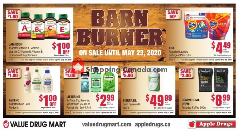 Value Drug Mart flyer from Sunday April 26, 2020 to Saturday May 23, 2020 - page 1