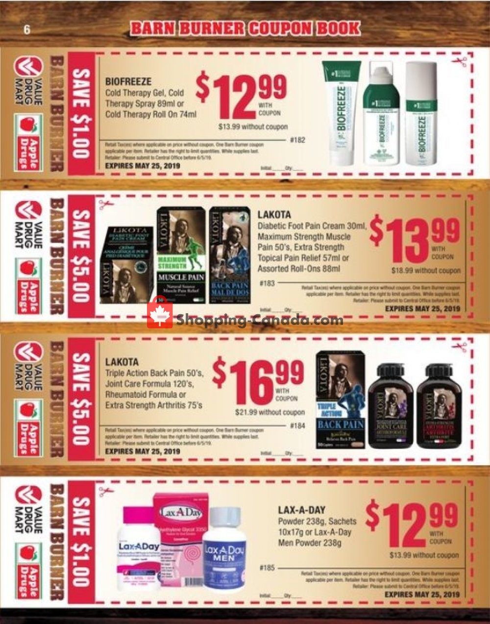 Value Drug Mart flyer from Sunday April 14, 2019 to Thursday April 25, 2019 - page 6