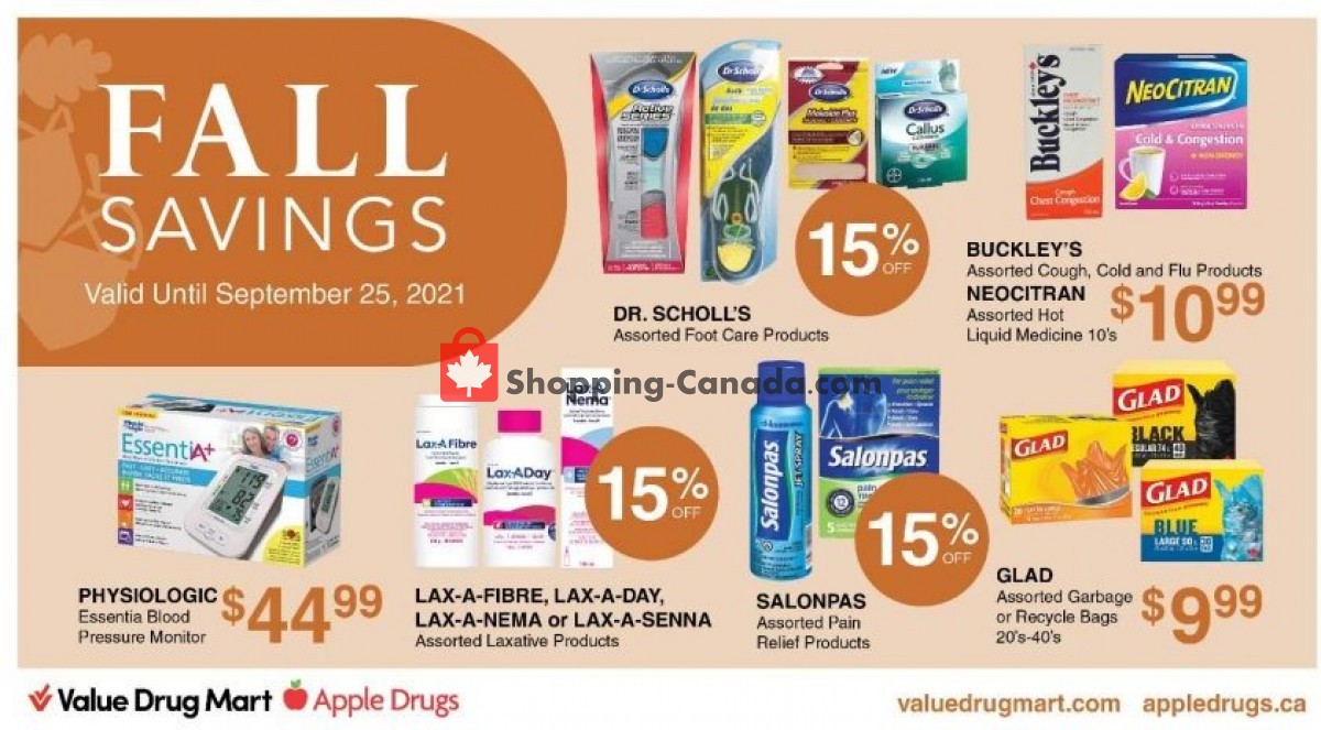 Value Drug Mart flyer from Sunday September 12, 2021 to Saturday September 25, 2021 - page 5