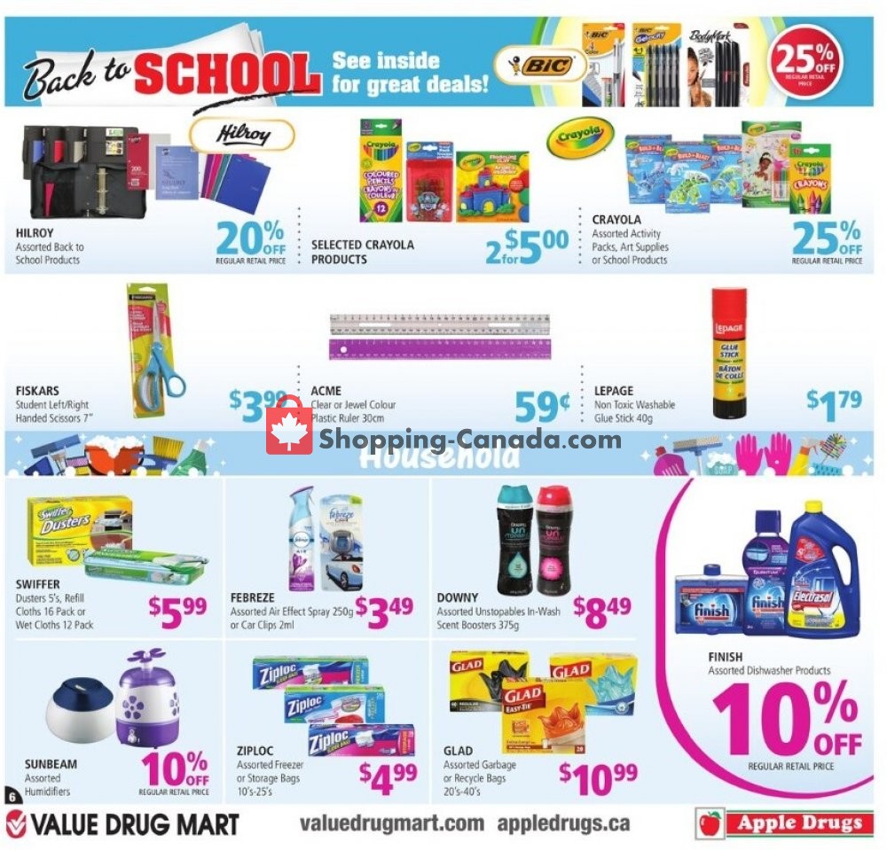 Value Drug Mart flyer from Sunday August 2, 2020 to Saturday August 15, 2020 - page 6