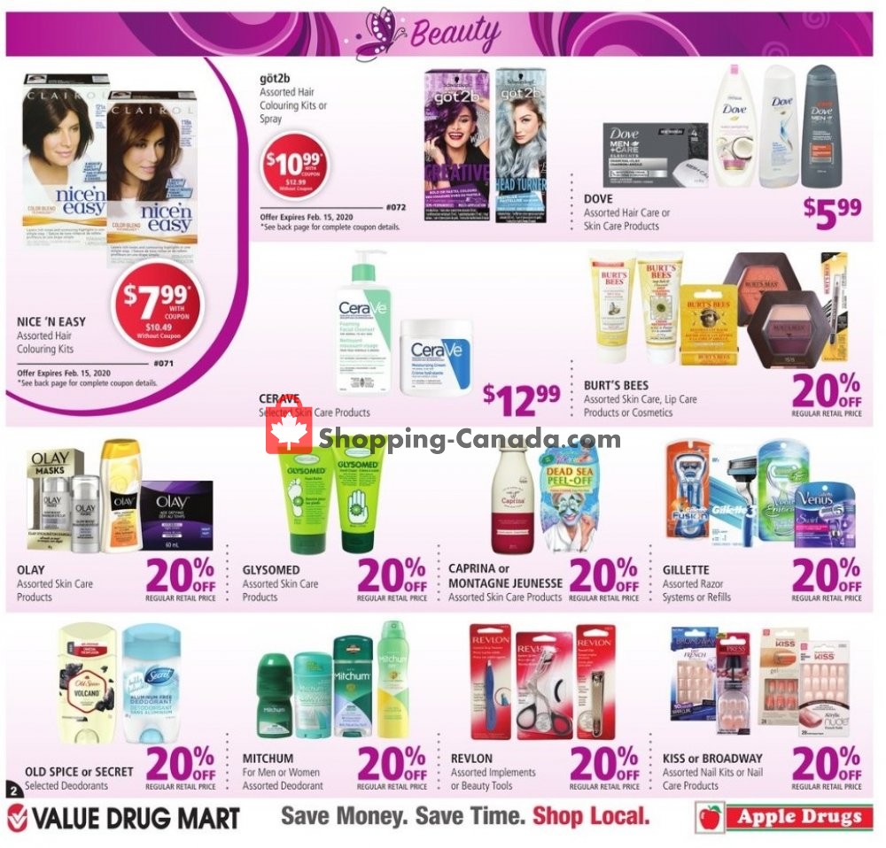 Value Drug Mart flyer from Sunday February 2, 2020 to Saturday February 15, 2020 - page 6