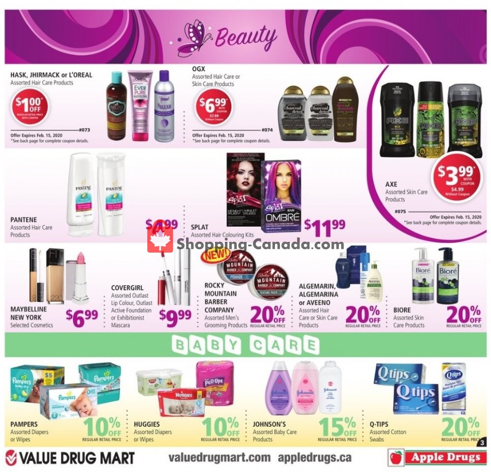 Value Drug Mart flyer from Sunday February 2, 2020 to Saturday February 15, 2020 - page 7