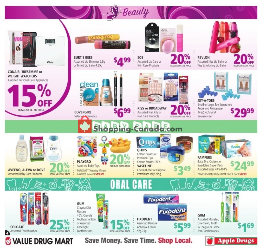 Value Drug Mart flyer from Sunday September 15, 2019 to Saturday September 28, 2019 - page 4
