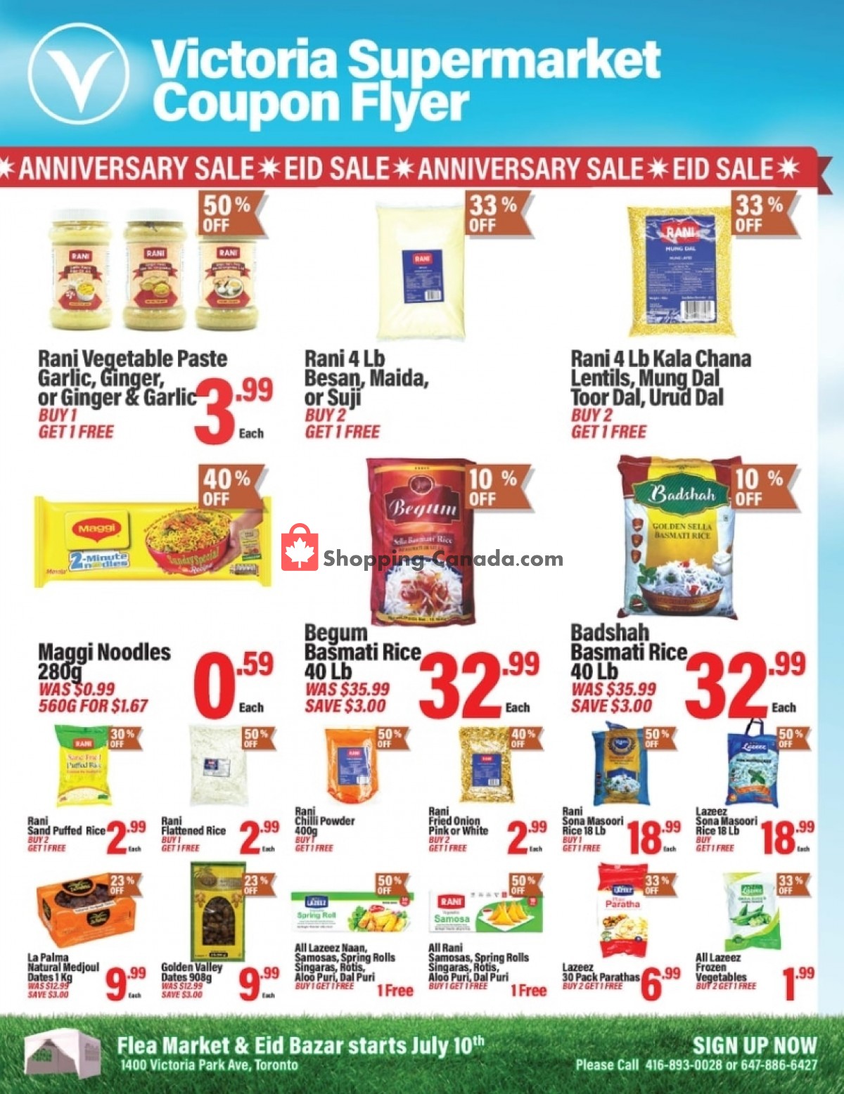 Victoria Supermarket flyer from Friday July 9, 2021 to Wednesday July 21, 2021 - page 1