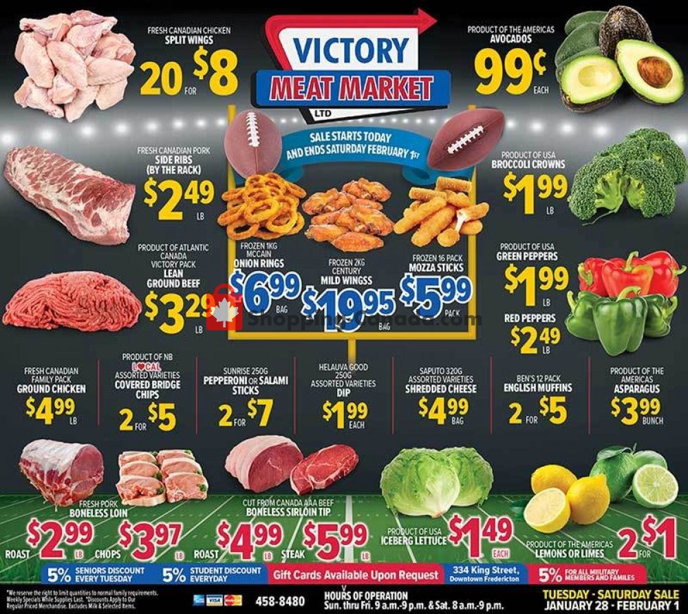 Victory Meat Market  flyer from Tuesday January 28, 2020 to Saturday February 1, 2020 - page 1