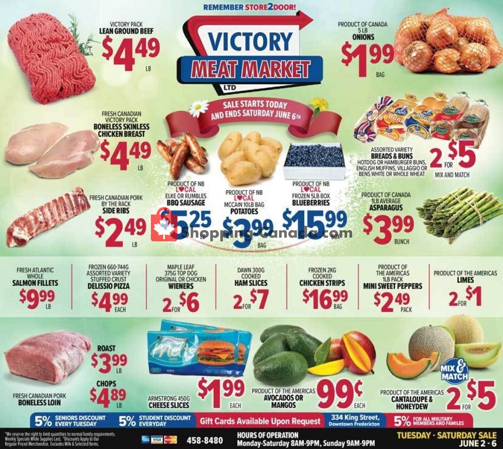 Victory Meat Market  flyer from Tuesday June 2, 2020 to Saturday June 6, 2020 - page 1