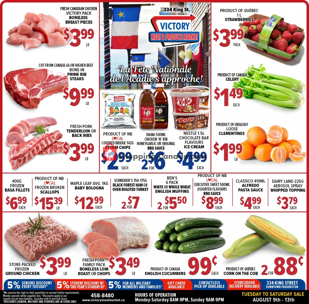 Victory Meat Market Canada, flyer (Weekly Specials) August 9