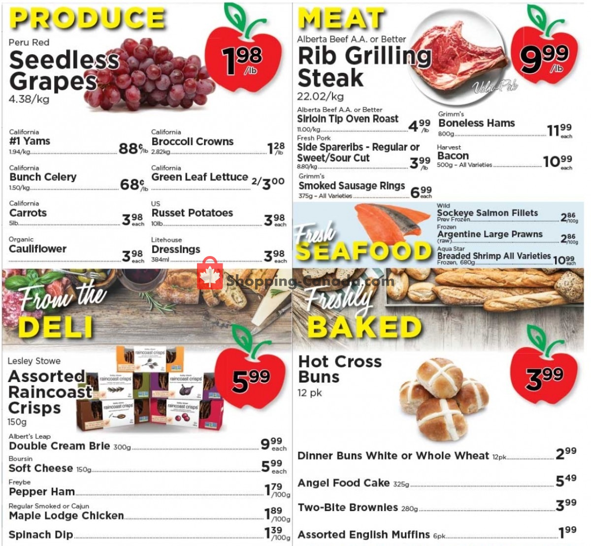 Village Food Market flyer from Wednesday March 31, 2021 to Tuesday April 6, 2021 - page 1