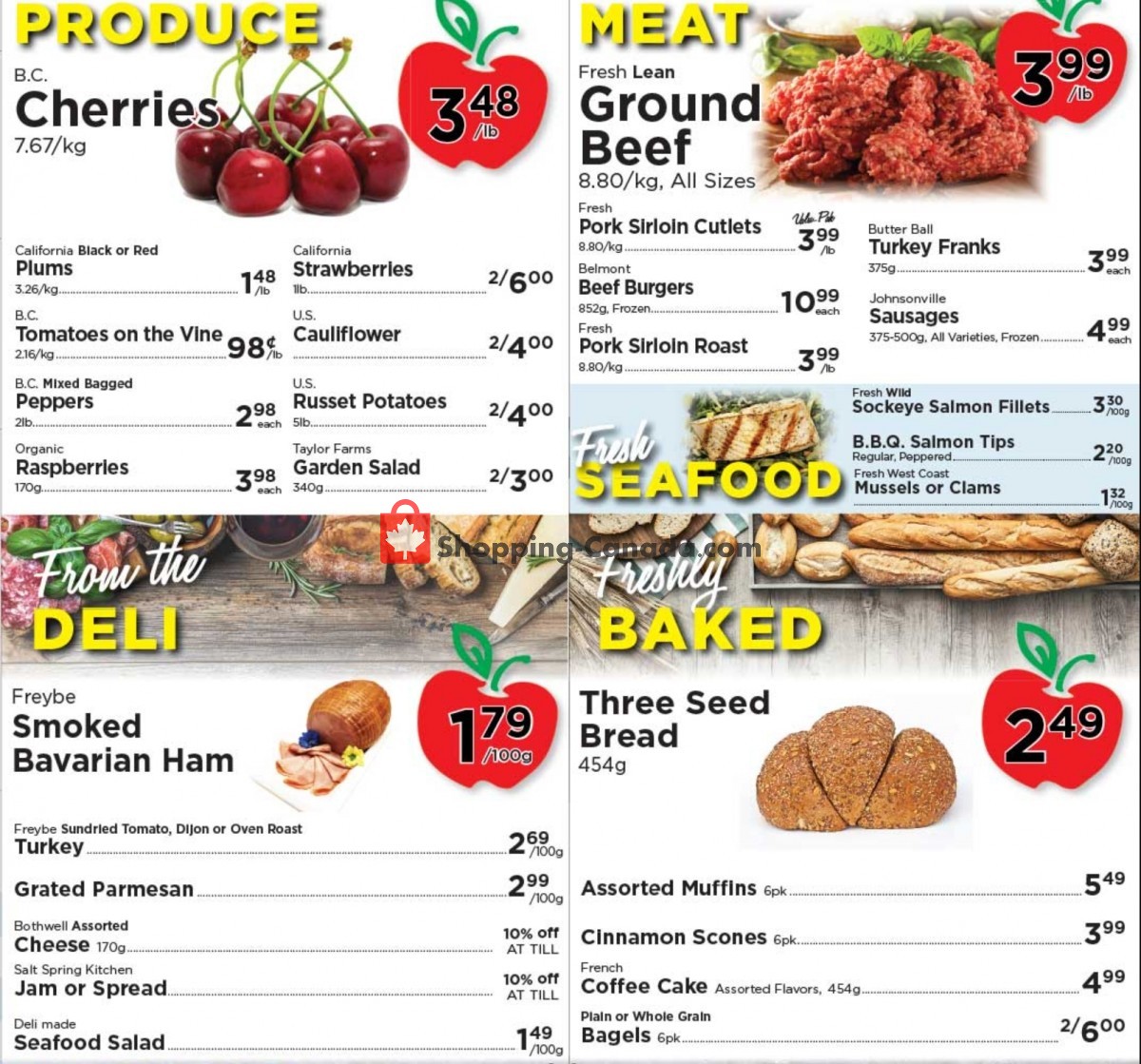 Village Food Market flyer from Wednesday July 14, 2021 to Tuesday July 20, 2021 - page 1