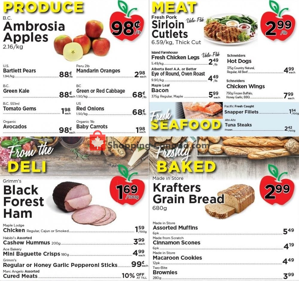 Village Food Market flyer from Wednesday October 14, 2020 to Tuesday October 20, 2020 - page 1