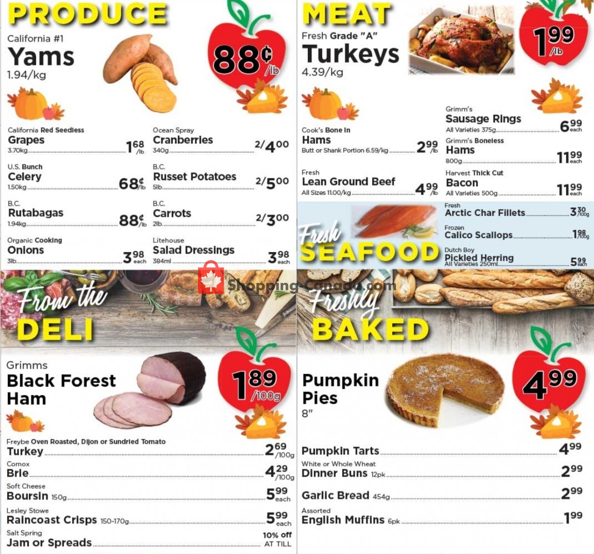 Village Food Market flyer from Wednesday October 6, 2021 to Tuesday October 12, 2021 - page 1