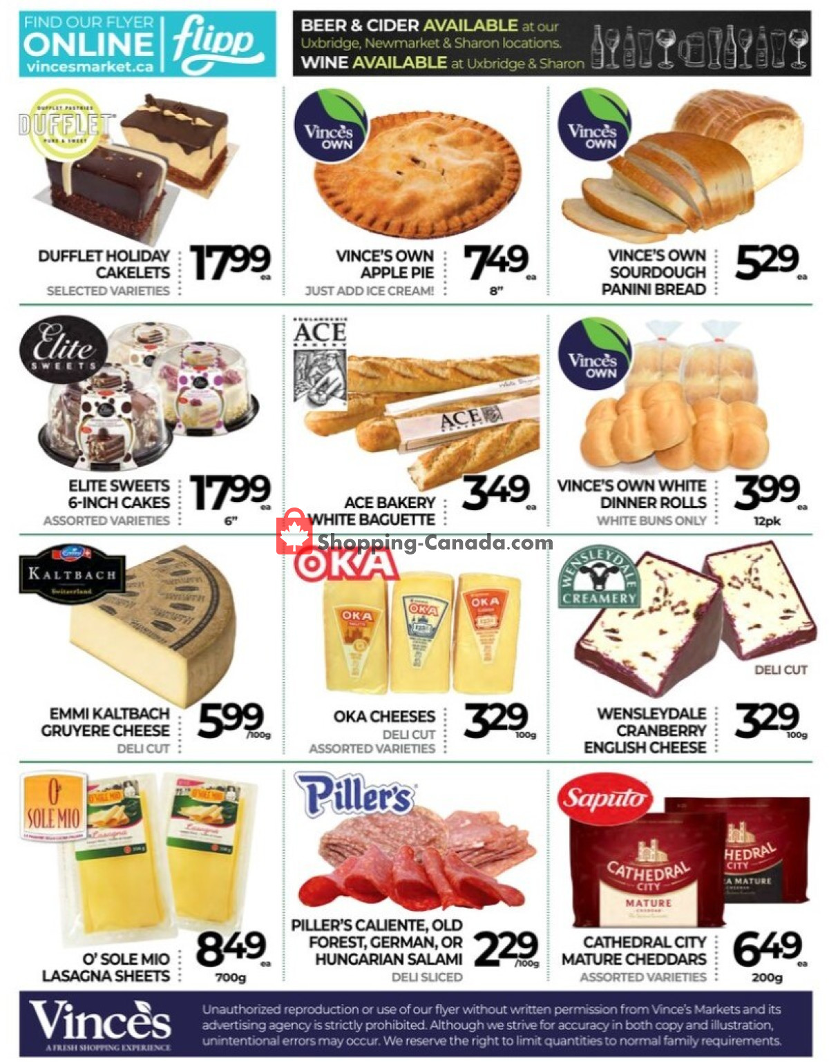 Vince's Market flyer from Thursday December 14, 2023 to Wednesday January 3, 2024 - page 6