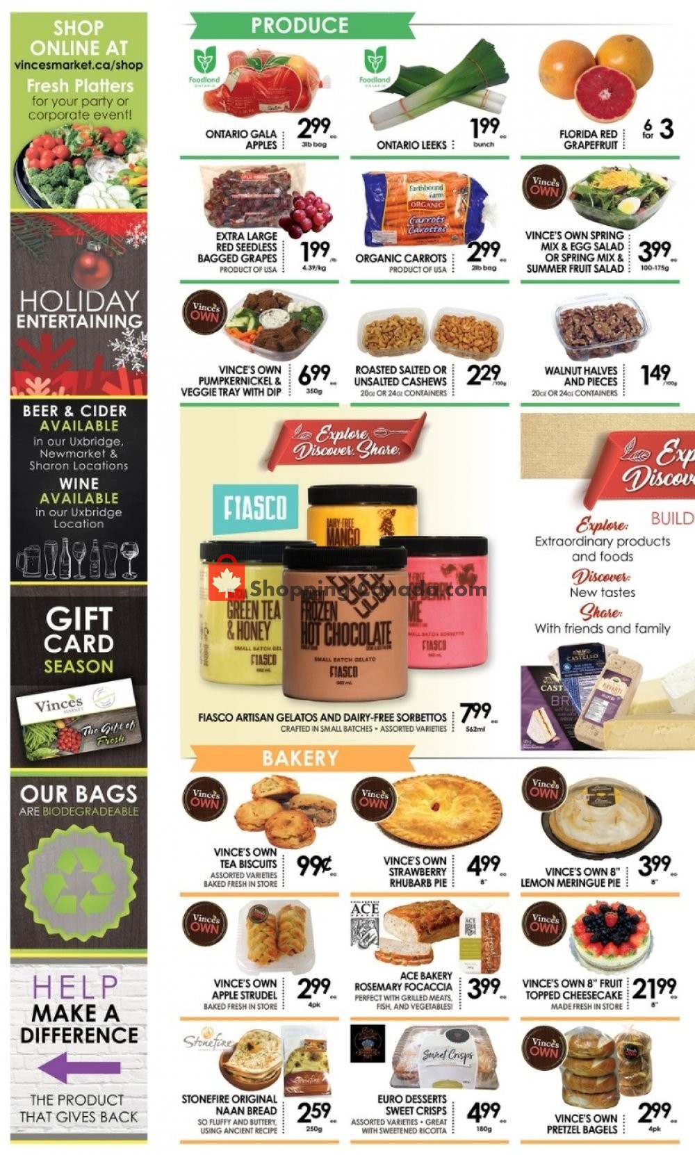 Vince's Market flyer from Friday November 8, 2019 to Thursday November 21, 2019 - page 2