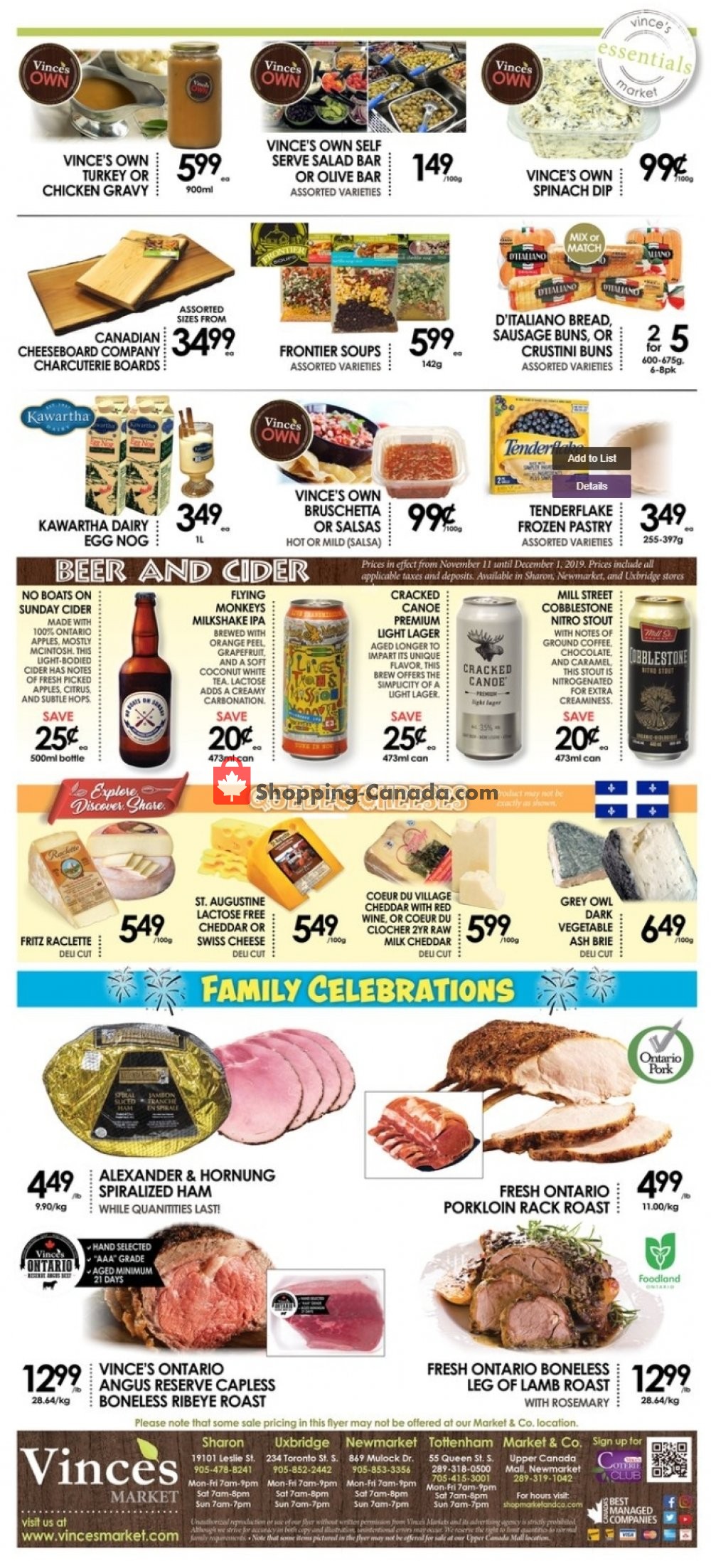 Vince's Market flyer from Friday November 8, 2019 to Thursday November 21, 2019 - page 4