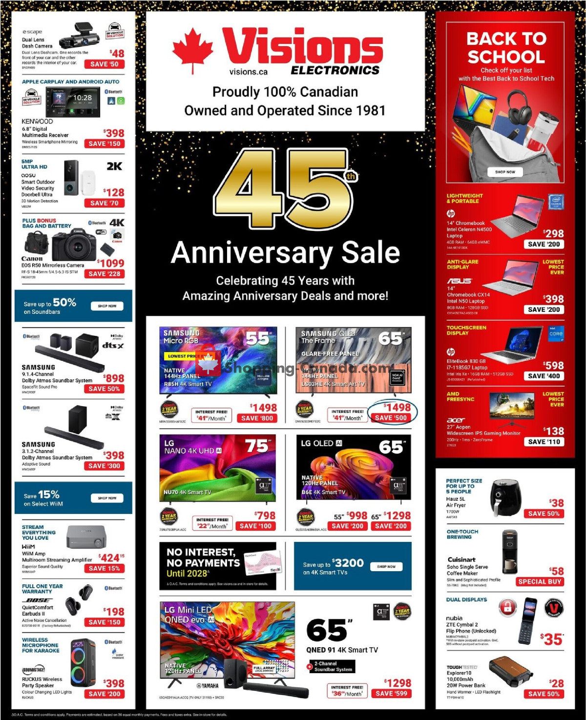 Visions flyer from Friday August 21, 2026 to Thursday August 27, 2026 - page 1