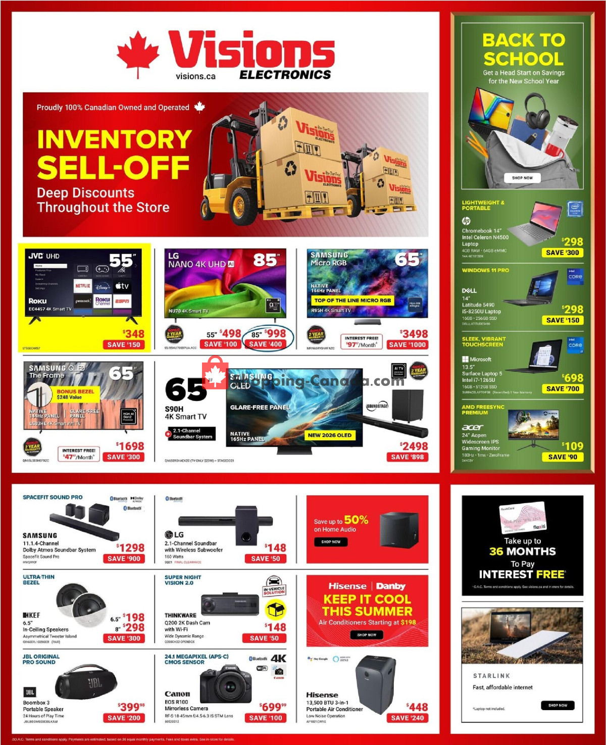 Visions flyer from Friday August 7, 2026 to Thursday August 13, 2026 - page 1