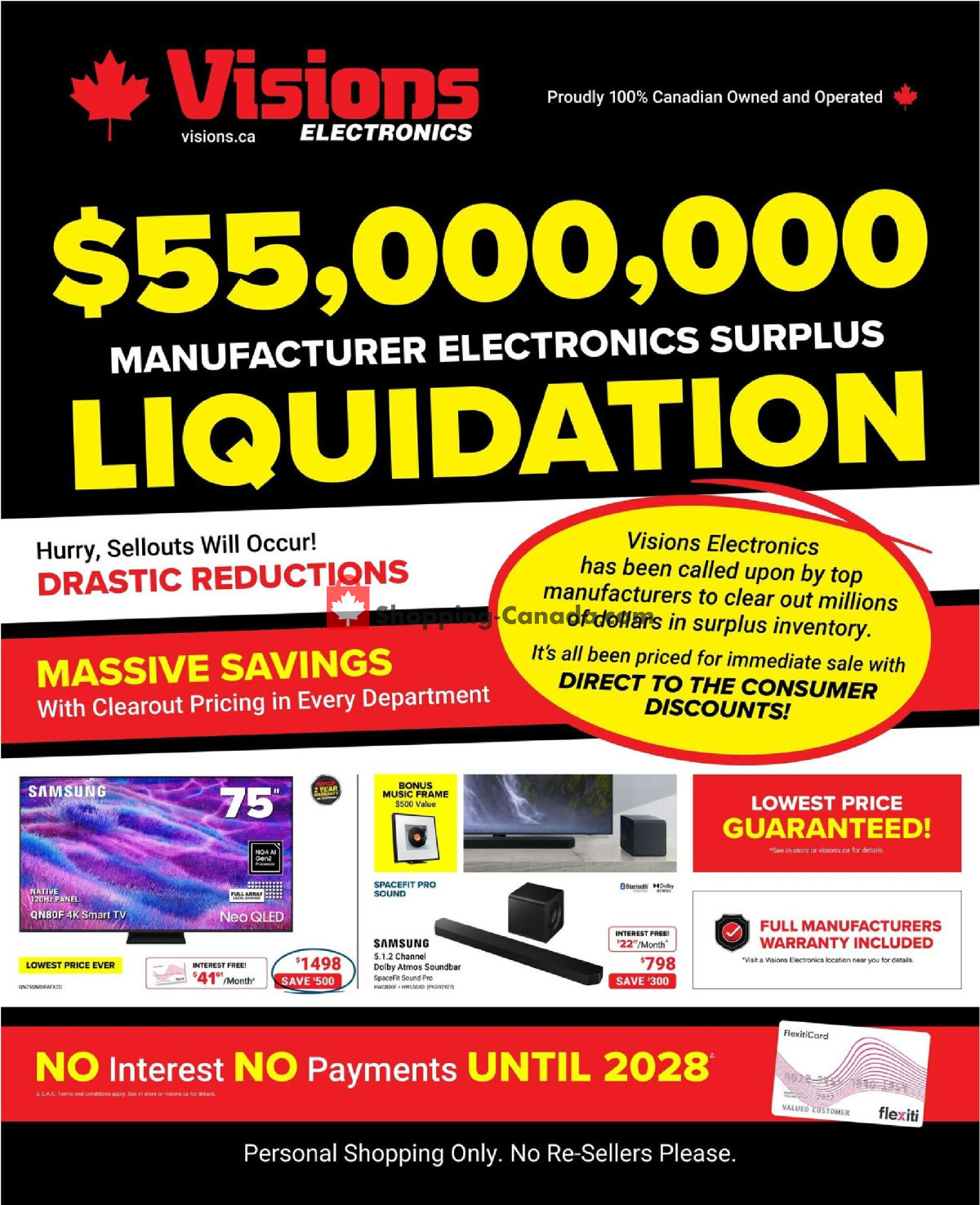Visions flyer from Friday May 22, 2026 to Thursday May 28, 2026 - page 1