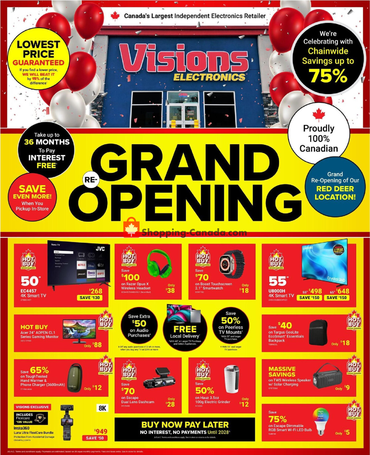 Visions flyer from Friday September 4, 2026 to Thursday September 10, 2026 - page 1