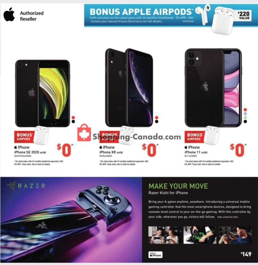 Visions Electronics flyer from Friday October 9, 2020 to Thursday October 15, 2020 - page 27