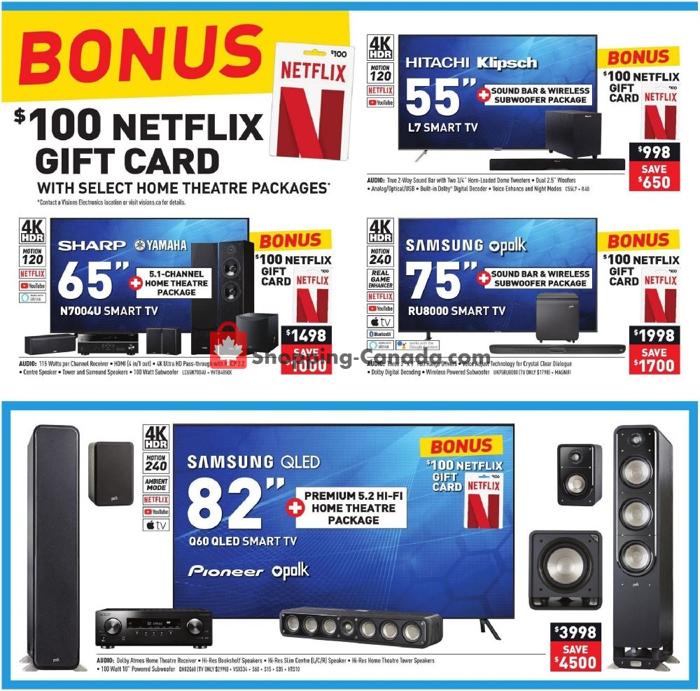 Visions Electronics flyer from Friday April 24, 2020 to Thursday April 30, 2020 - page 12
