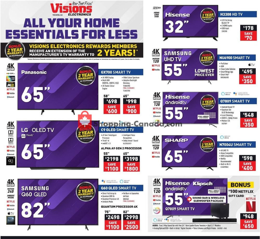 Visions Electronics flyer from Friday April 24, 2020 to Thursday April 30, 2020 - page 3