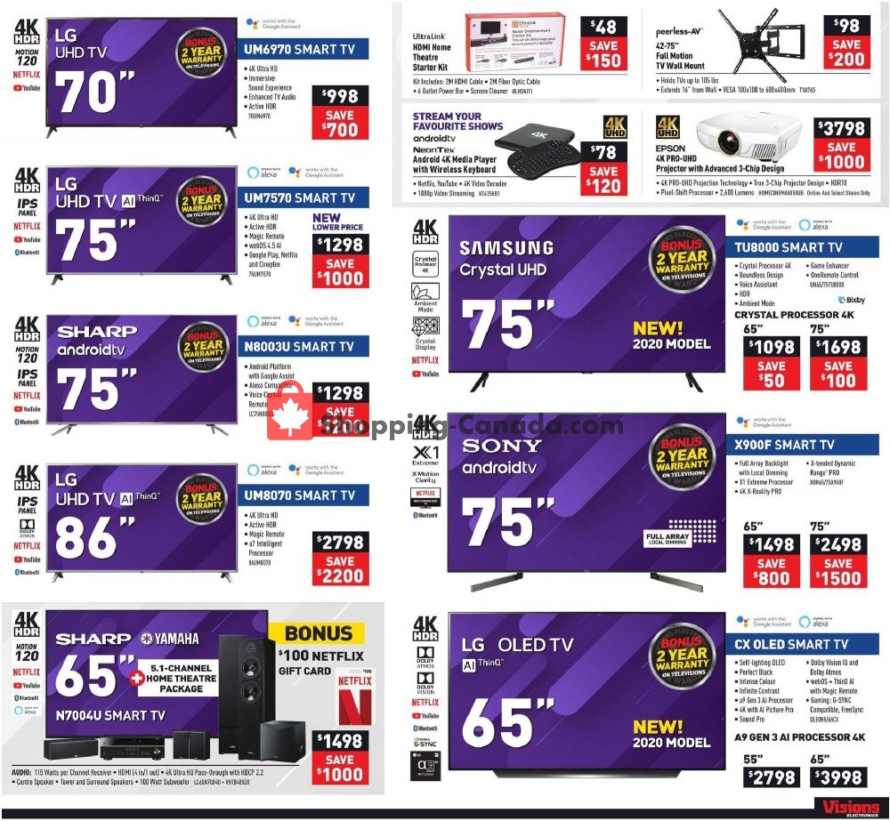 Visions Electronics flyer from Friday April 24, 2020 to Thursday April 30, 2020 - page 4